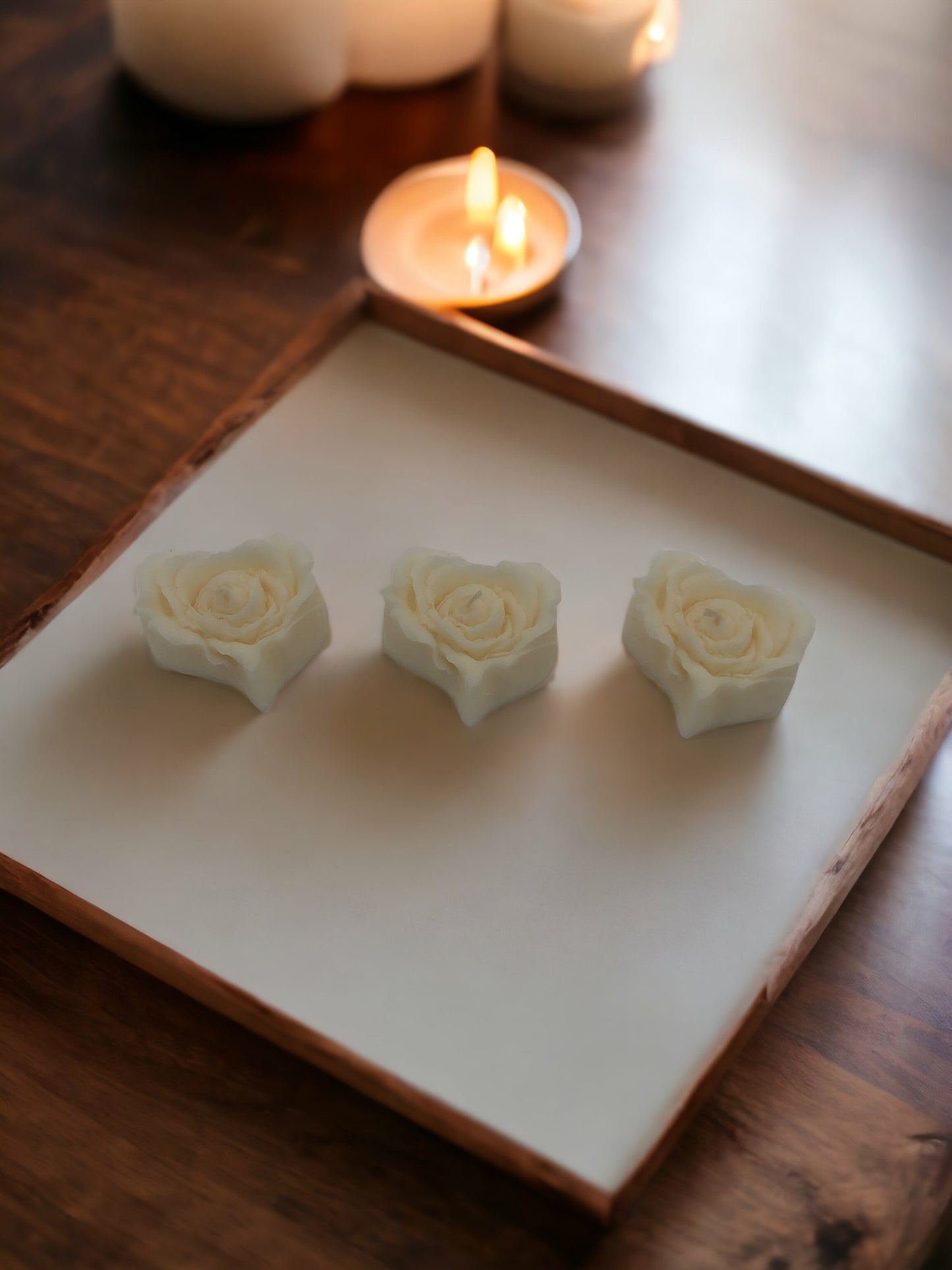 Queen Of Hearts Tealight Trio